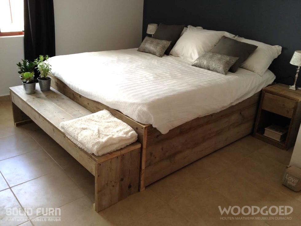 Krankzinnigheid compromis Banzai Slaapkamer meubelen Aruba - Unieke steigerhouten meubelen